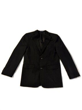 Big Boys Striped Blazer/Sports Jacket, Chaps, Size 14